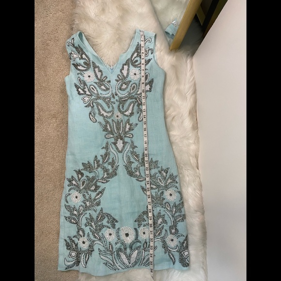 #25 BELLA TU Linen Dress size 2 - Picture 8 of 11